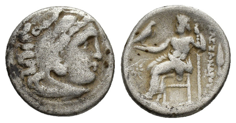 Kings of Macedon, Philip III Arrhidaios (323-317). AR Drachm (17.5mm, 4.07g). In...