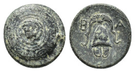 Kings of Macedon, Philip III - Antigonos I Monophthalmos, c. 323-310 BC. Æ Half Unit (15.5mm, 3.57g). Uncertain mint in western Asia Minor. Macedonian...