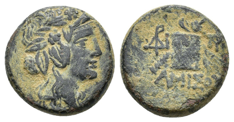 Pontos, Amisos, c. 105-85 BC. Æ (19.5mm, 8.62g). Struck under Mithradates VI. Wr...