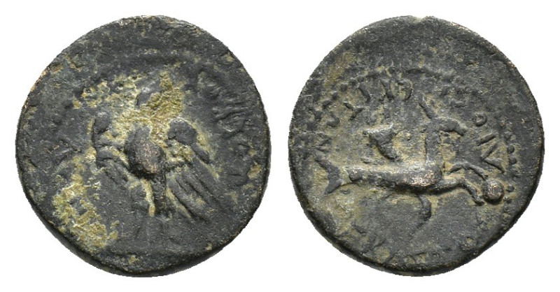 Lydia, Dioshieron. Pseudo-autonomous, time of Nero (54-68). Æ (14mm, 2.38g). Kor...