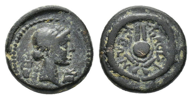 Phrygia, Laodicea ad Lycum. Pseudo-autonomous, time of Tiberius (14-37). Æ (15mm...