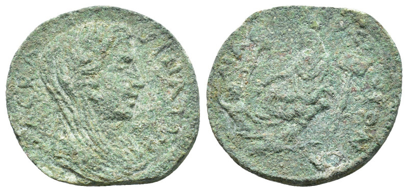 Cilicia, Mallus. Time of Trajan Decius (249-251). Æ (29mm, 17.90g). Veiled and d...