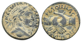 Severus Alexander (222-235). Phrygia, Philomelium. Æ (19mm, 4.99g). Paulos, son of Hadrianos, magistrate for the second time. Laureate head r. R/ Clas...