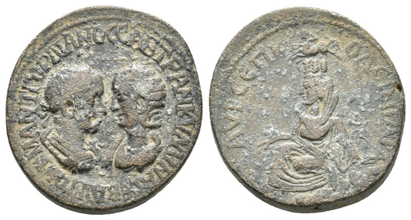 Gordian III and Tranquillina (238-244). Mesopotamia, Nisibis. Æ (30mm, 25.54g). ...