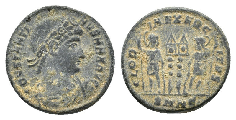 Constantine I (307/310-337). Æ Follis (17mm, 2.30g). Nicomedia, 330-5. Rosette-d...