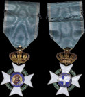GREECE: Order of the Redeemer (type II) (1863-1975). Knight gold (probably) cross. Awarded to distinguished Greek citizens who have defended the inter...