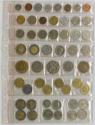 GREECE: Mixed lot composed of 185 coins from various countries all over the world. Various conditions.