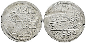 Ottoman Empire. Ahmed III. Zolota. 1115 H = (1704). Qustantiniya. (Km-156). Ag. 19,38 g. Choice VF. Est...65,00. 

Spanish Description: Imperio Otom...