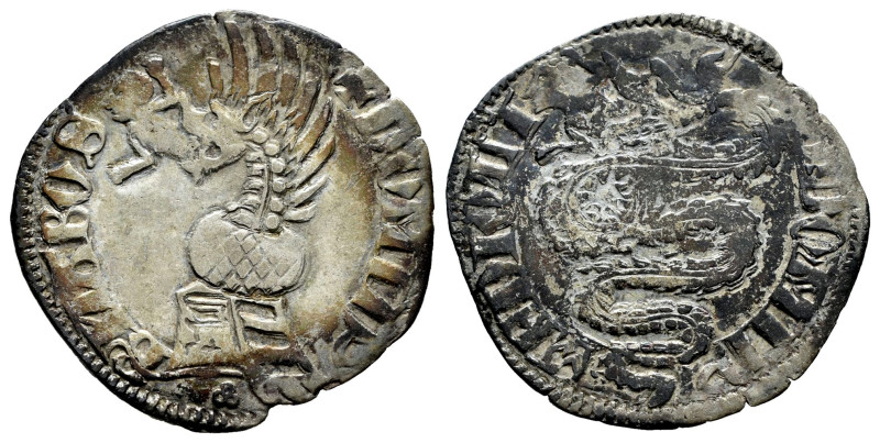 Italy. Barnabò Visconti (1349-1385). Pegione. Milano. (Mir-111/1). (Crippa-2A). ...