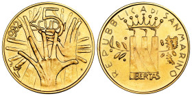 San Marino. 5 scudi. 1982. (Km-144). Au. 15,01 g. Mint state. Est...700,00. 

Spanish Description: San Marino. 5 scudi. 1982. (Km-144). Au. 15,01 g....
