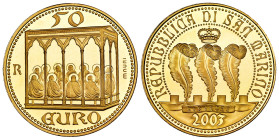 San Marino. 50 euro. 2003. (Km-456). Au. 16,14 g. PROOF. Est...800,00. 

Spanish Description: San Marino. 50 euros. 2003. (Km-456). Au. 16,14 g. PRO...
