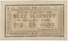 4 złote 1794 (1)(A) - PIĘKNA