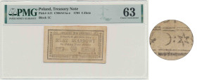 4 złote 1794 (1)(C) - PMG 63 - odwrócony nawias tzw.'smutny'