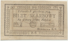4 złote 1794 (2)(D) - ZNAKOMITA