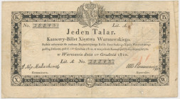1 talar 1810 - Małachowski - ze stemplem -
