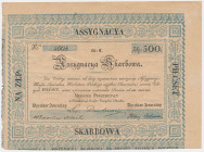 Asygnacja Skarbowa na 500 złotych 1831