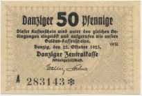 Danzig, 50 Pfennige 1923 - October - RARE