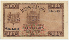 Danzig, 10 Gulden 1924 - A/A -