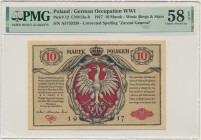 10 marek 1916 - Generał - biletów - PMG 58 EPQ