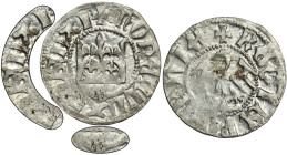 Ladislaus II Jagiello, 1/2 Groschen Krakau - RARE, without marks, WLANISLAI BR