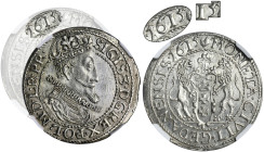 Sigismund III Vasa, 1/4 Thaler Danzig 1615 - NGC MS62 - RARE R3