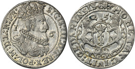 Sigismund III Vasa, 1/4 Thaler Danzig 1625 - PR•