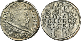 Sigismund III Vasa, 3 Groschen Lublin 1595 - ex. Marzęta ex. Marzęta R