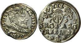 Sigismund III Vasa, 3 Groschen Vilnius 1593