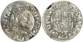 Sigismund III Vasa, 3 Kreuzer Krakau 1617 - NGC MS62 2-ga nota R2