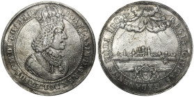 John II Casimir, Majestic donatives in silver Danzig undated - EXTREMELY RARE