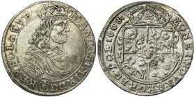 John II Casimir, 1/4 Thaler Bromberg 1668 TLB