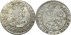 John II Casimir, 1/4 Thaler 1658 Krakau TLB