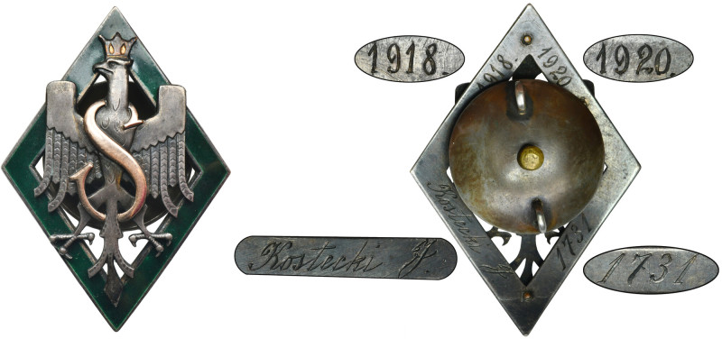 Commemorative badge of the 5th Polish (Siberian) Rifle Division Odznaka pamiątko...