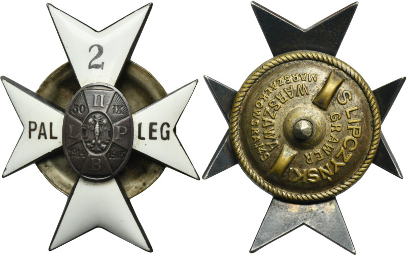 Commemorative badge of the 2nd Light Artillery Regiment of the Legions from Kiel...