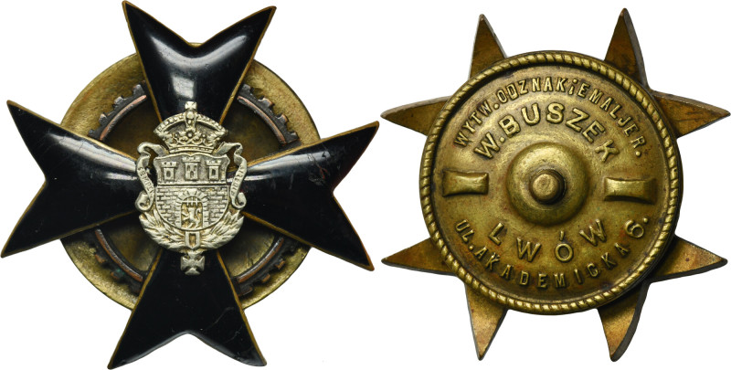 Commemorative badge of the 6th Armored Battalion from Lviv Odznaka pamiątkowa 6 ...