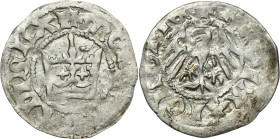 Ladislaus II Jagiello, 1/2 Groschen Krakau - RARE, without marks R