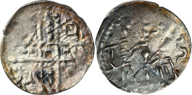 Silesia, Boleslaus I the Tall, Denarius Breslau R2