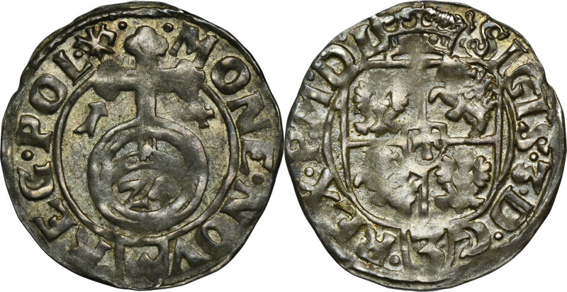 Sigismund III Vasa, 3 Polker Krakau 1614 - RARE, ex. Marzęta Rarer variety with ...