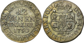 Augustus III of Poland, 1/12 Thaler Dresden 1750 FWôF