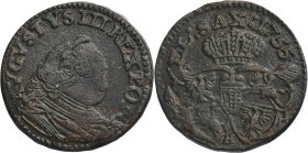 Augustus III of Poland, Groschen Guben 1755 H