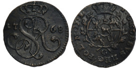 Poniatowski, Groschen Krakau 1768 G