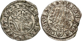 Silesia, City of Breslau, Ferdinand II, 3 Kreuzer Breslau 1622 HR - RARER R