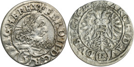 Silesia, Habsburg rule, Ferdinand II, 3 Kreuzer Breslau 1628 HR