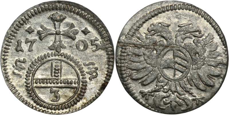 Silesia, Habsburg rule, Leopold I, Gröschel Breslau 1705 Leopold I's Breslau grö...