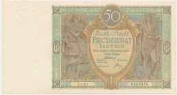 50 złotych 1929 - Ser.B.D. - rzadka odmiana