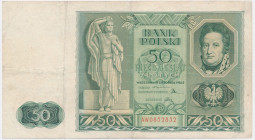 50 złotych 1936 - AW - RZADKI