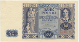 20 złotych 1936 - AA - pierwsza seria