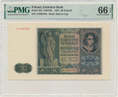 50 złotych 1941 - A - PMG 66 EPQ