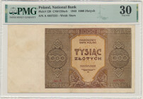 1.000 złotych 1945 - A - PMG 30 - naturalny