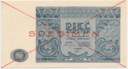 5 złotych 1946 - SPECIMEN -